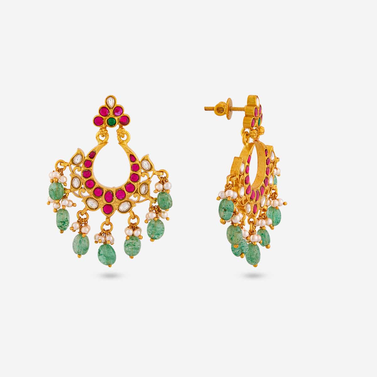 Temple Earring Silver Temple Earring 199545