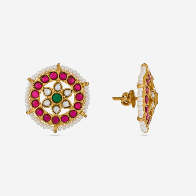 Temple Earring Silver Temple Earring 201417