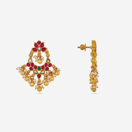 Temple Earring Silver Temple Earring 201419