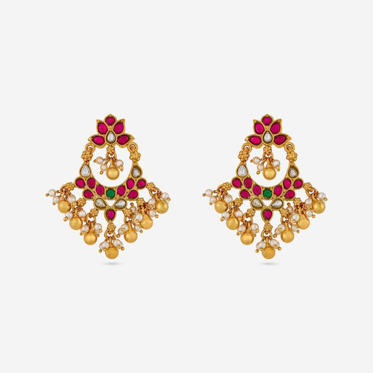 Temple Earring Silver Temple Earring 201419