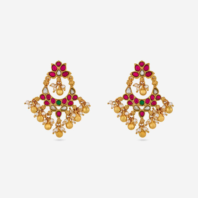 Temple Earring Silver Temple Earring 201419