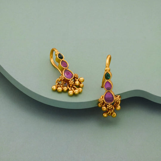 Temple Earring Silver Temple Earring 202856