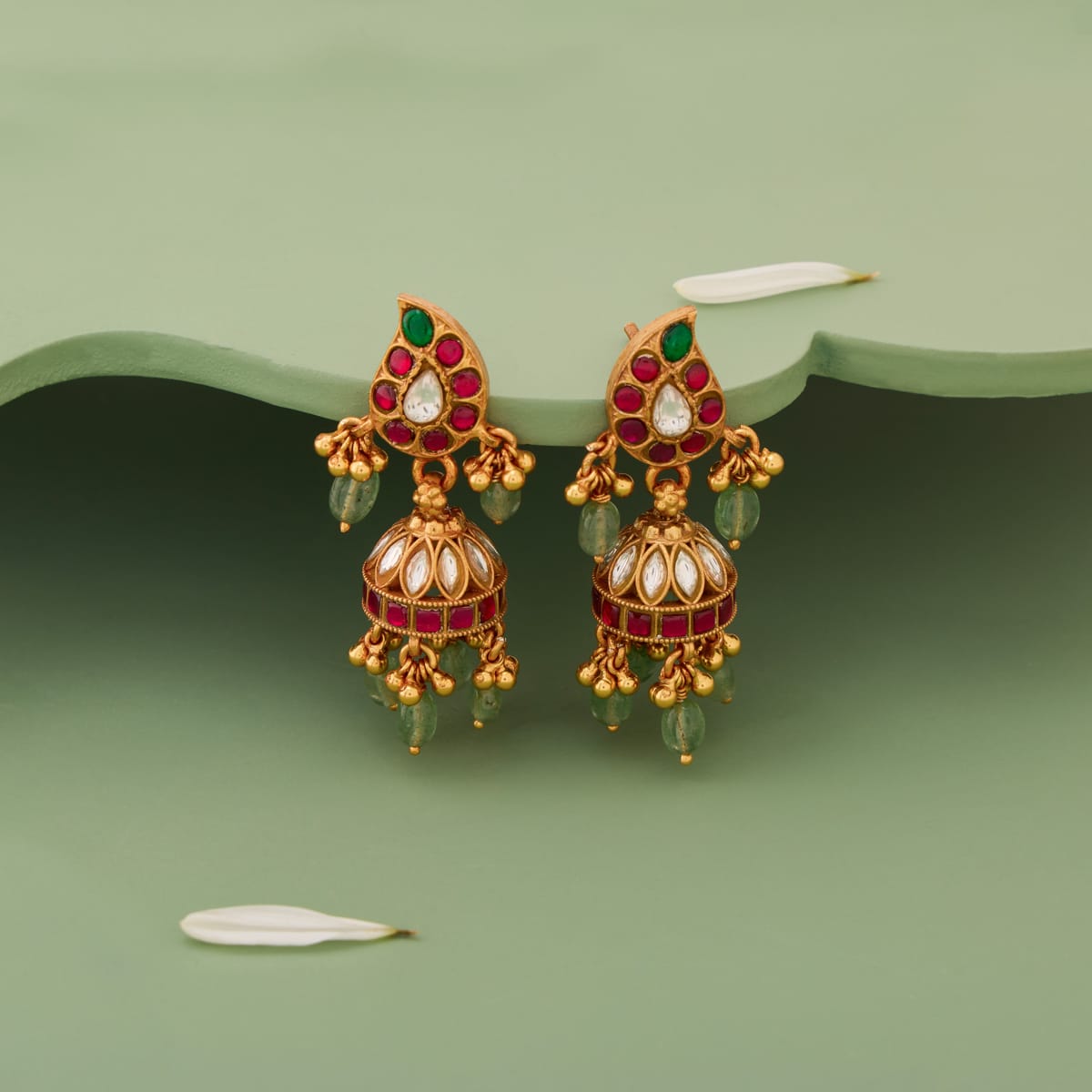 Temple Earring Silver Temple Earring 203676