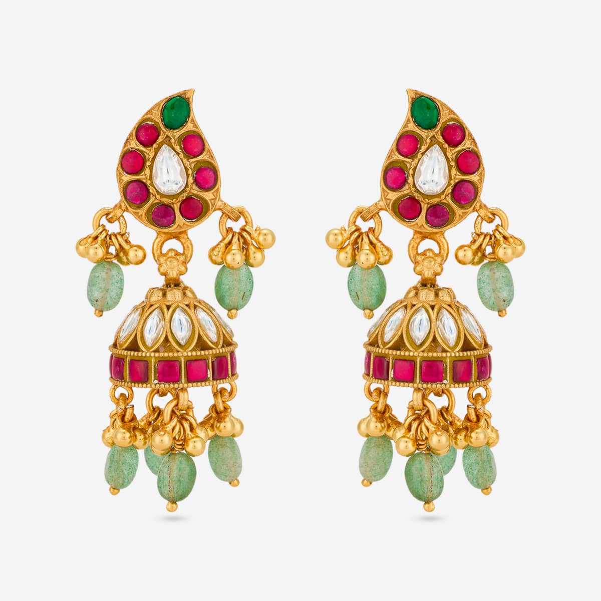 Temple Earring Silver Temple Earring 203676