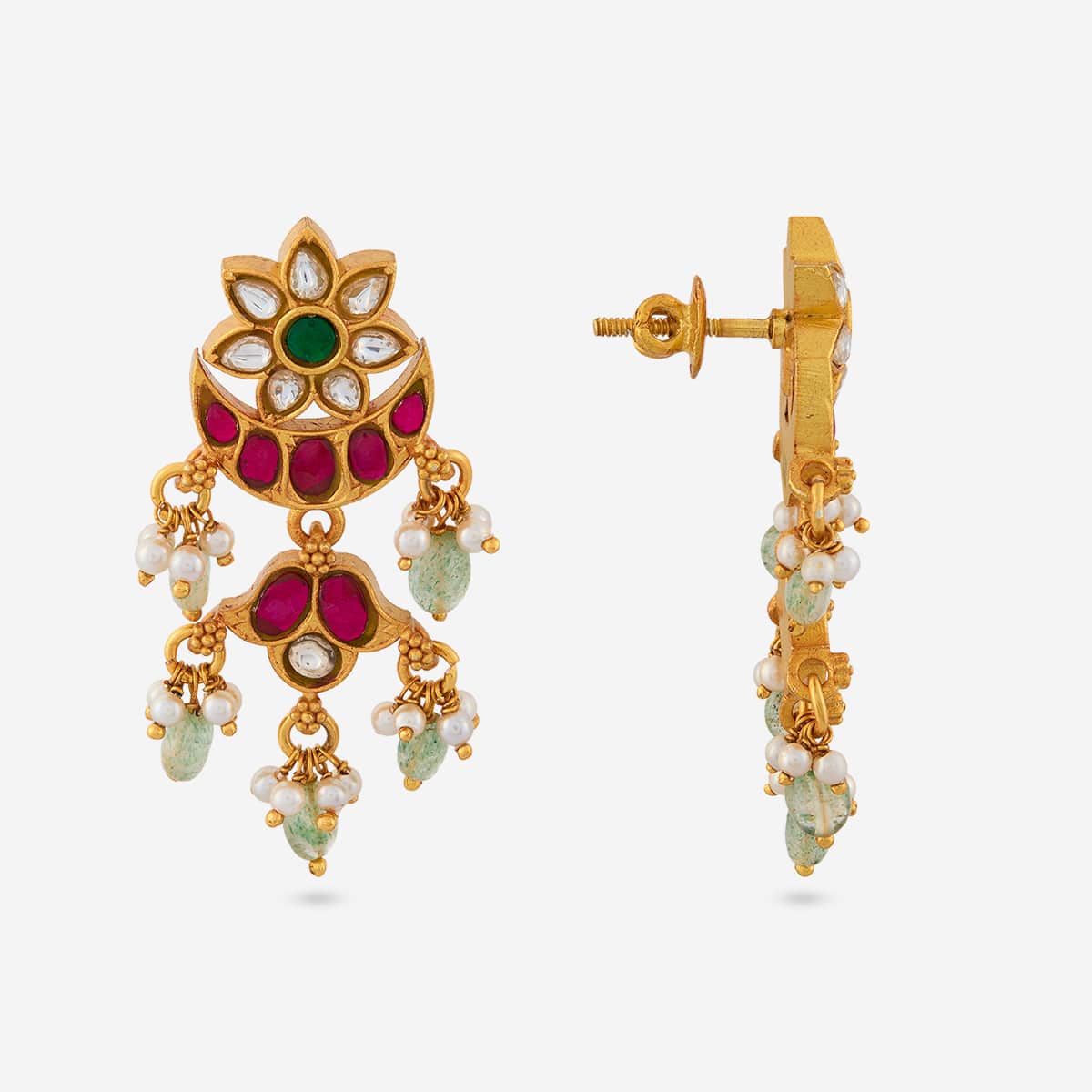 Temple Earring Silver Temple Earring 204842