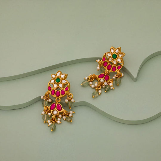 Temple Earring Silver Temple Earring 204842