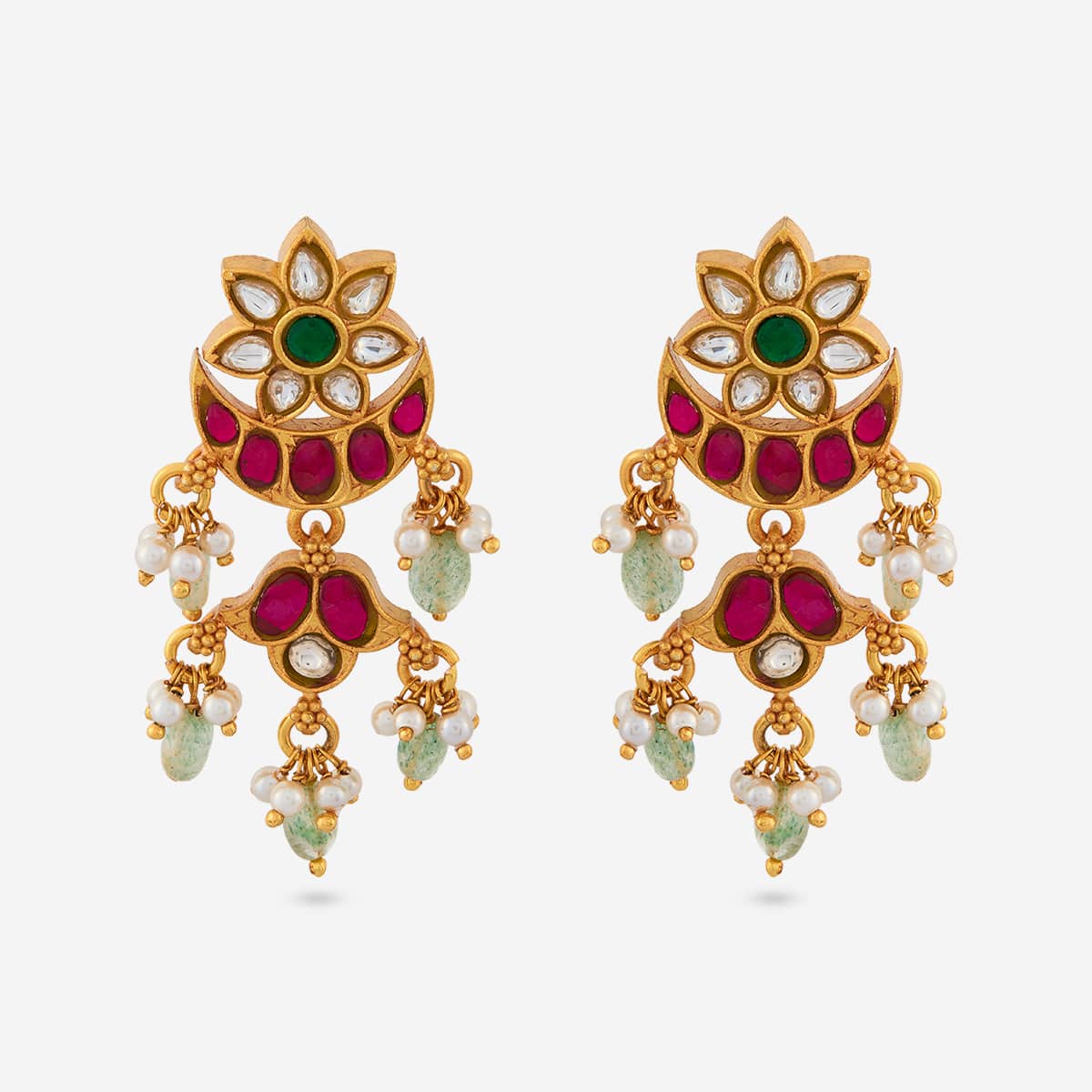 Temple Earring Silver Temple Earring 204842