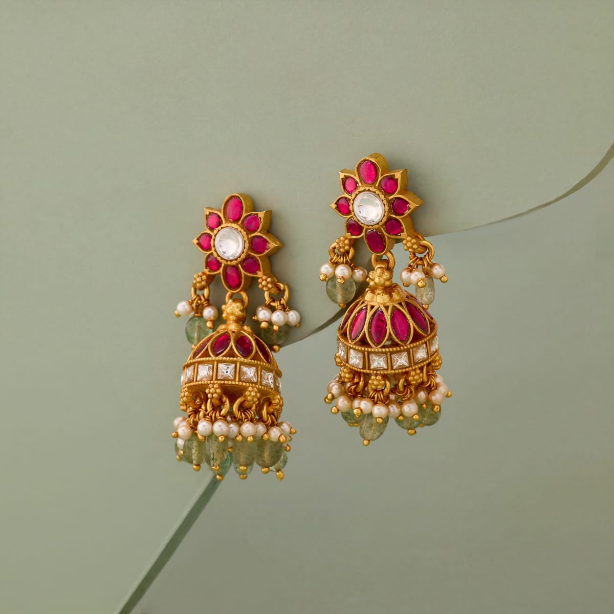 Temple Earring Silver Temple Earring 204844