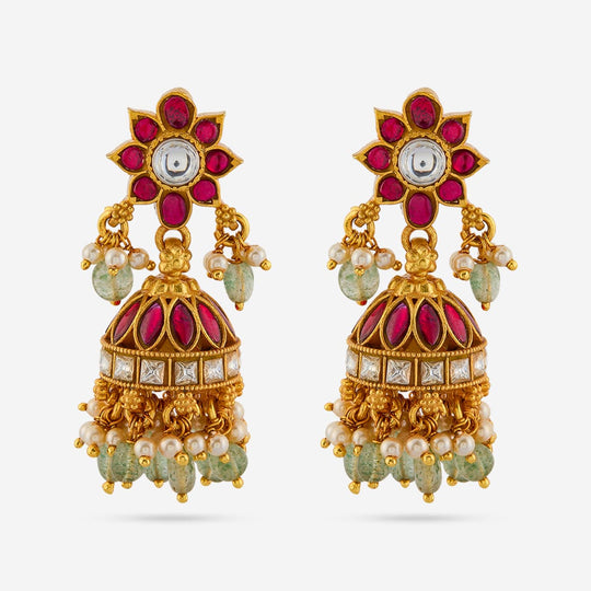 Temple Earring Silver Temple Earring 204844