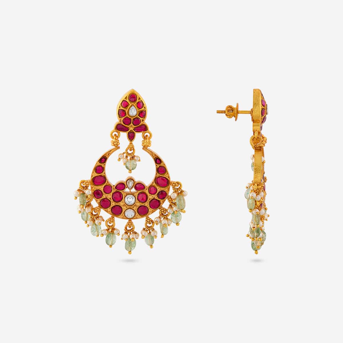 Temple Earring Silver Temple Earring 204861