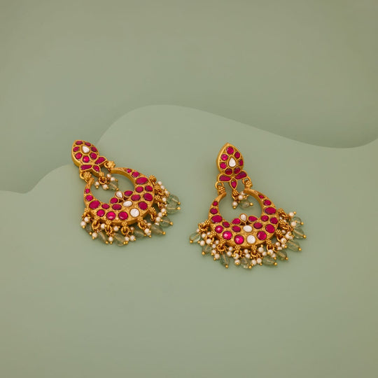 Temple Earring Silver Temple Earring 204861
