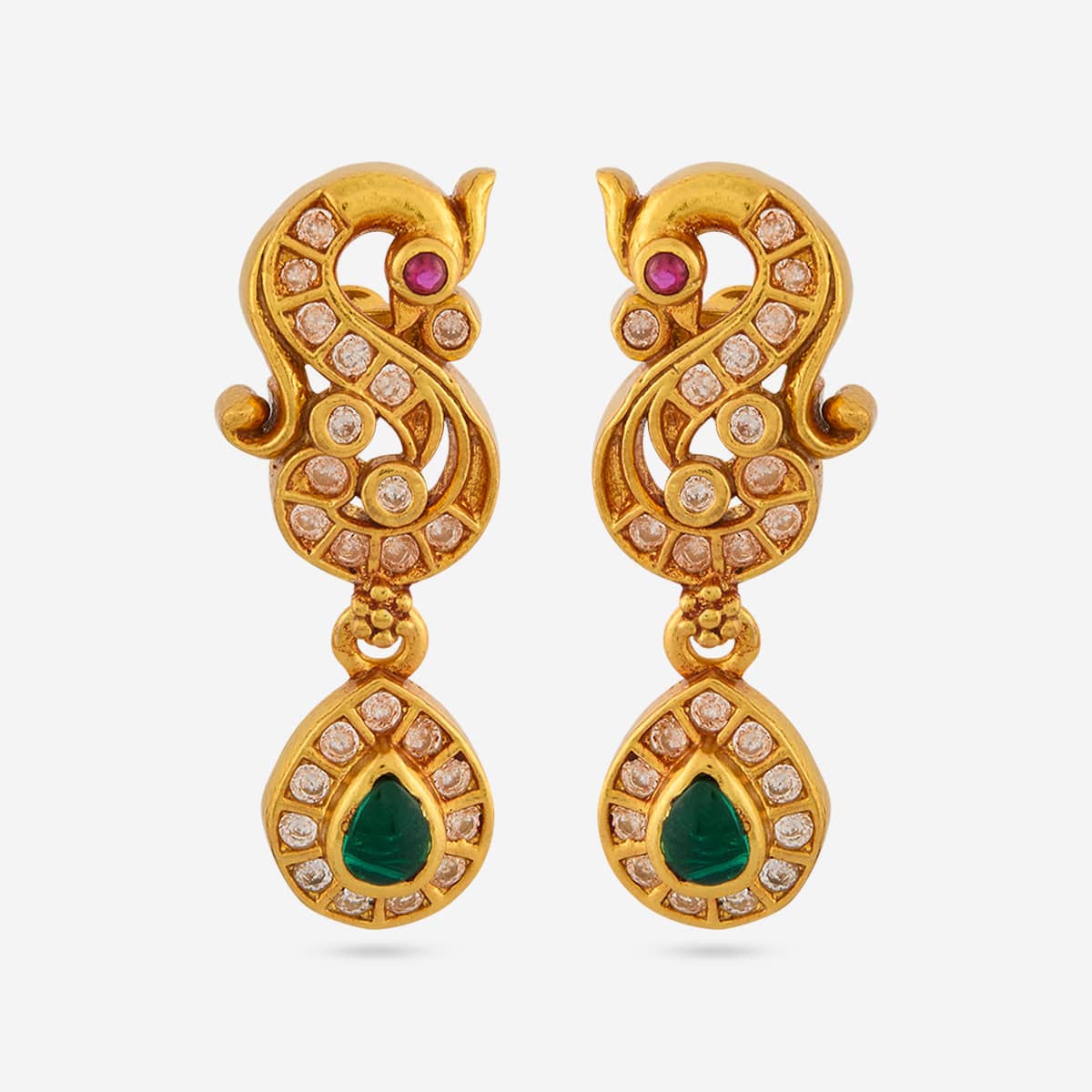 Temple Earring Silver Temple Earring 204906