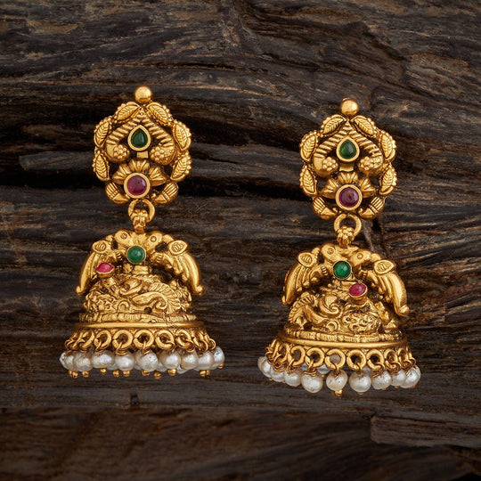 Temple Earring Silver Temple Earring 165704