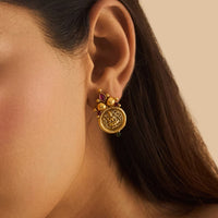 Temple Earring Silver Temple Earring 175735