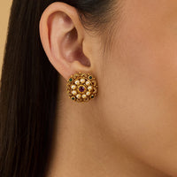 Temple Earring Silver Temple Earring 179753