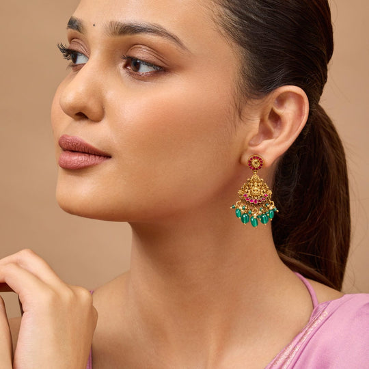 Temple Earring Silver Temple Earring 188150