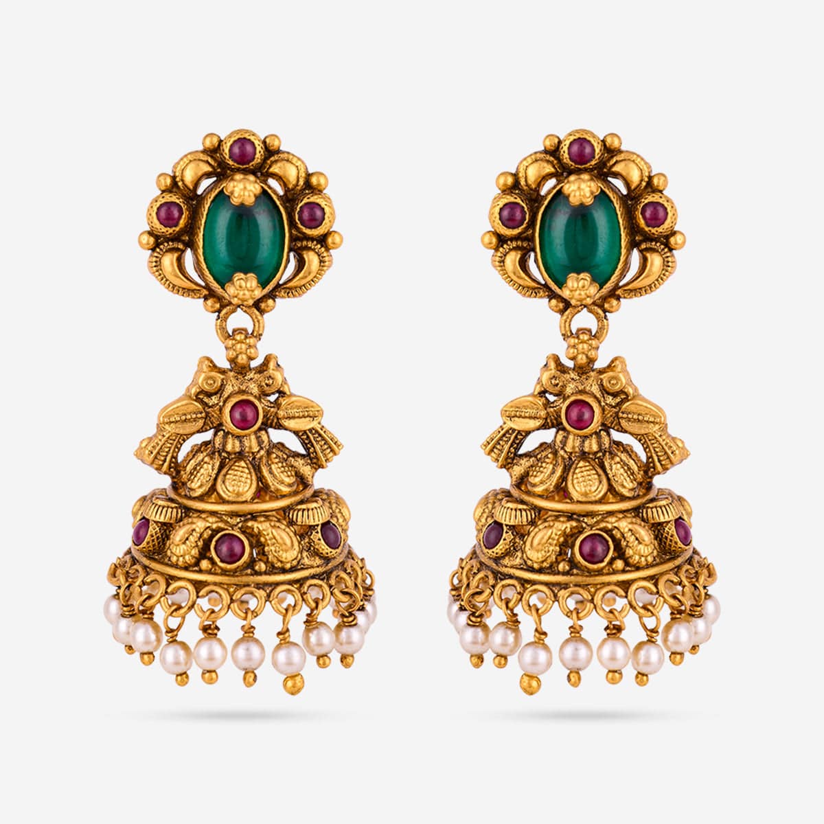 Temple Earring Silver Temple Earring 188183