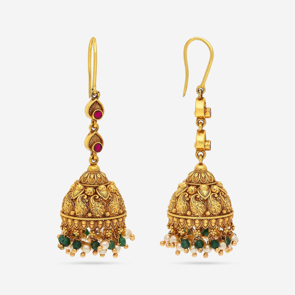 Temple Earring Silver Temple Earring 190492