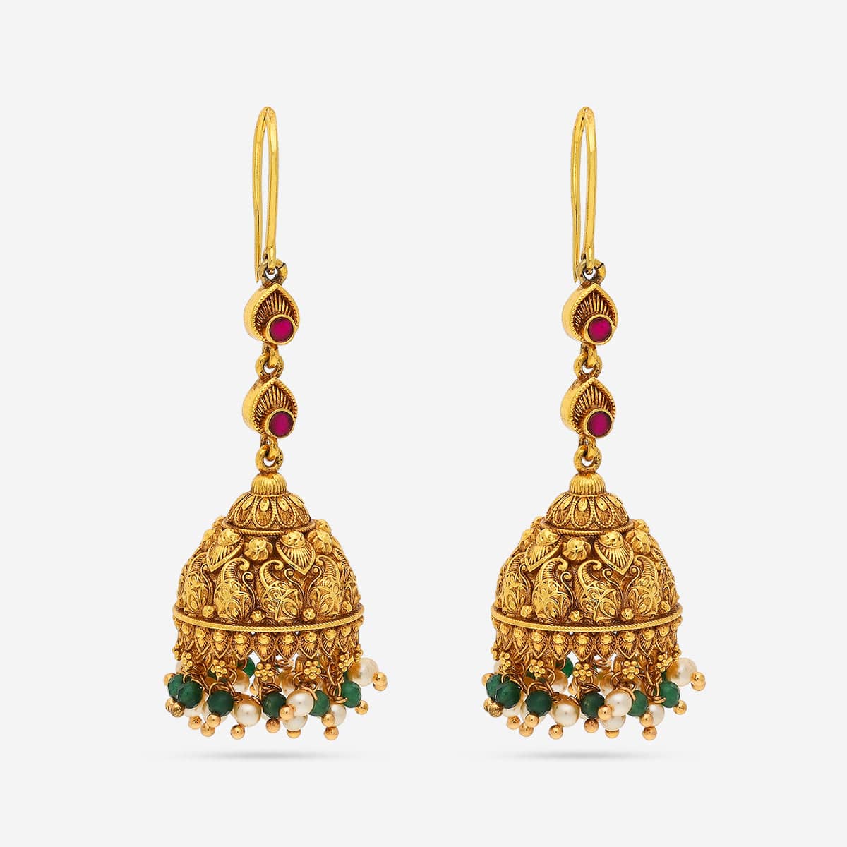 Temple Earring Silver Temple Earring 190492