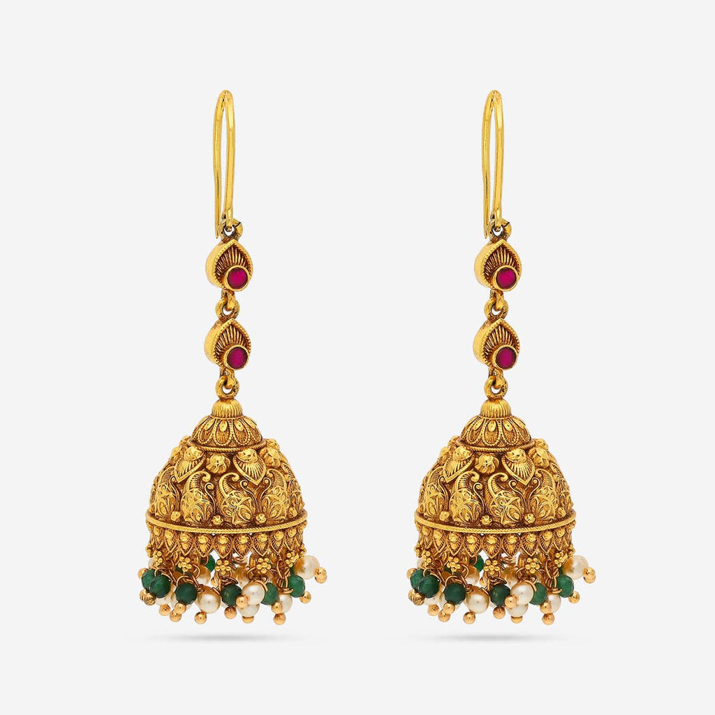 Temple Earring Silver Temple Earring 190492