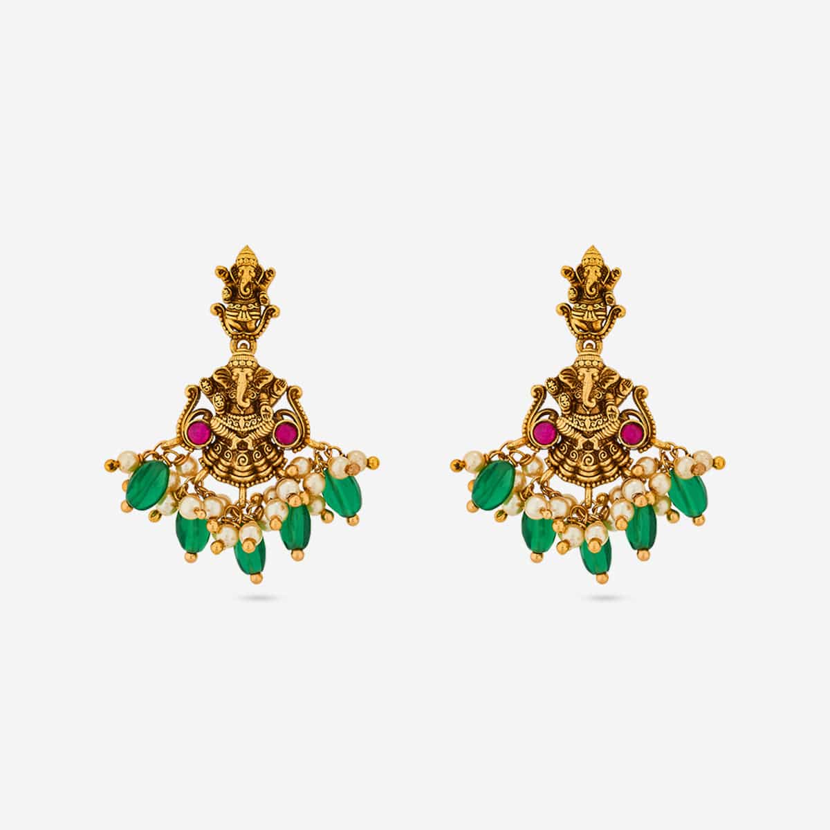 Temple Earring Silver Temple Earring 190494