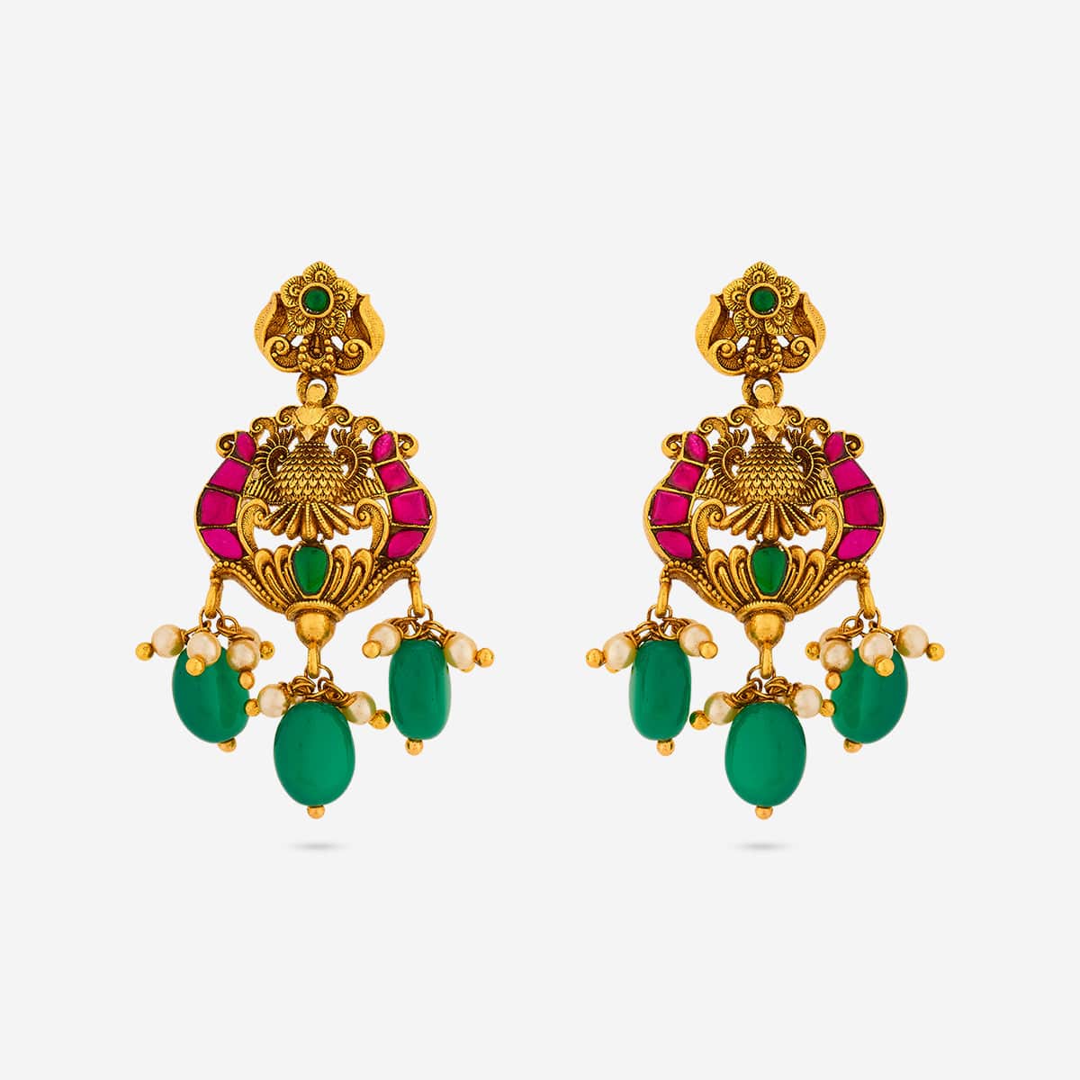 Temple Earring Silver Temple Earring 190495