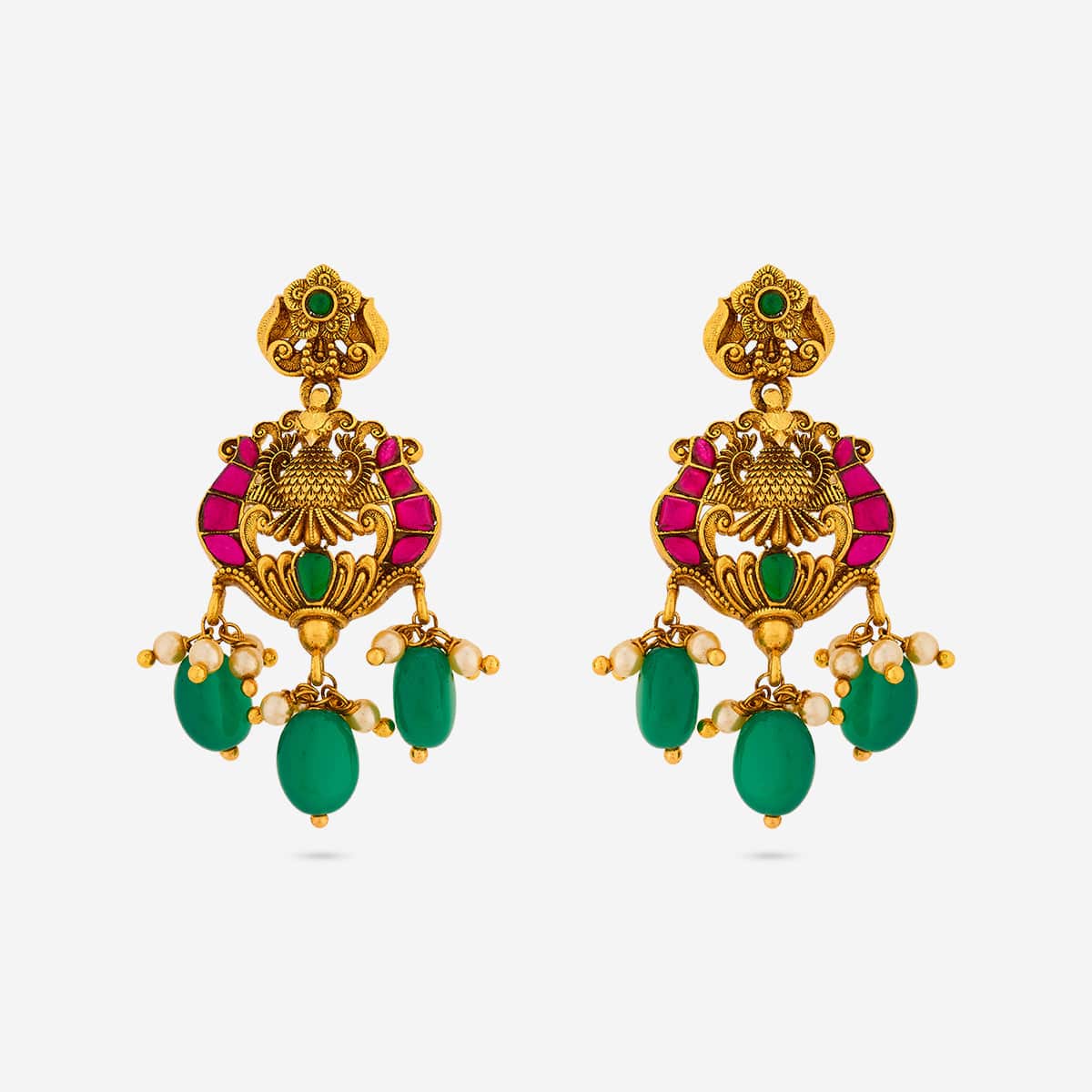 Temple Earring Silver Temple Earring 190495