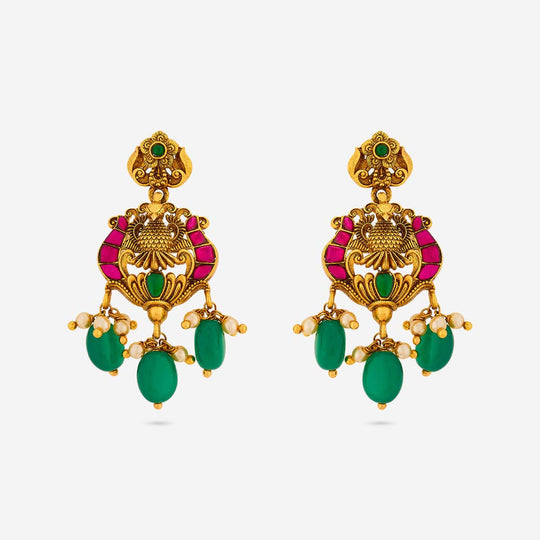 Temple Earring Silver Temple Earring 190495