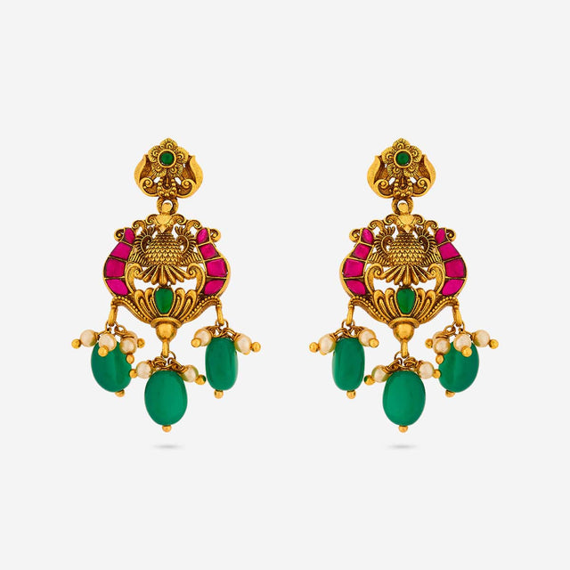 Temple Earring Silver Temple Earring 190495