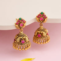 Temple Earring Silver Temple Earring 190626