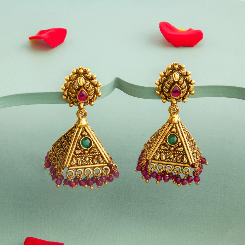 Temple Earring Silver Temple Earring 191892