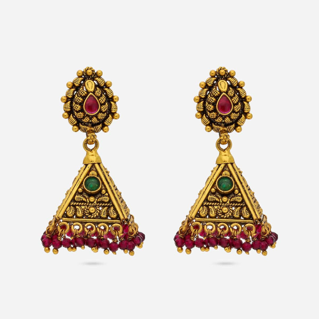 Temple Earring Silver Temple Earring 191892