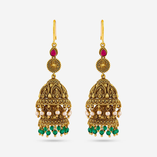 Temple Earring Silver Temple Earring 193283