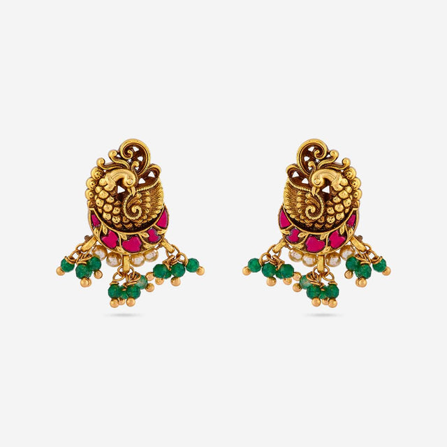 Temple Earring Silver Temple Earring 193284