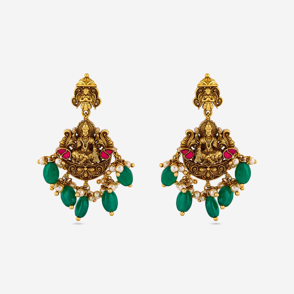 Temple Earring Silver Temple Earring 193287