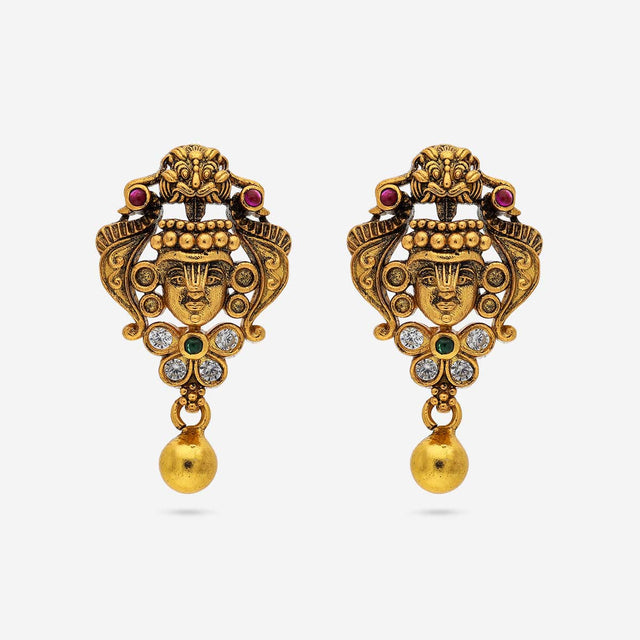 Temple Earring Silver Temple Earring 193292