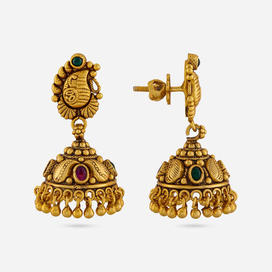 Temple Earring Silver Temple Earring 194020