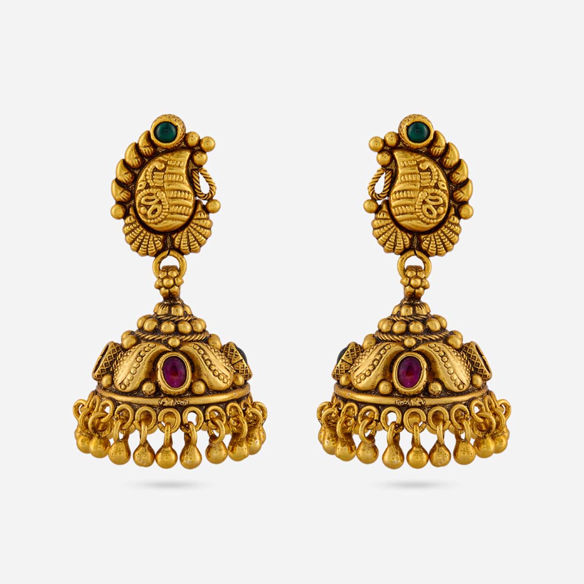 Temple Earring Silver Temple Earring 194020