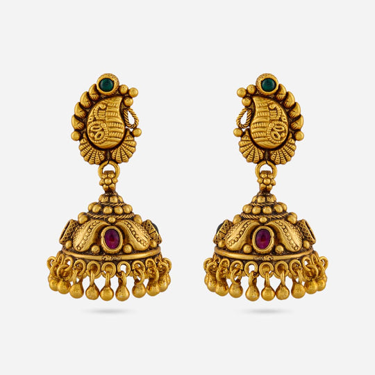 Temple Earring Silver Temple Earring 194020