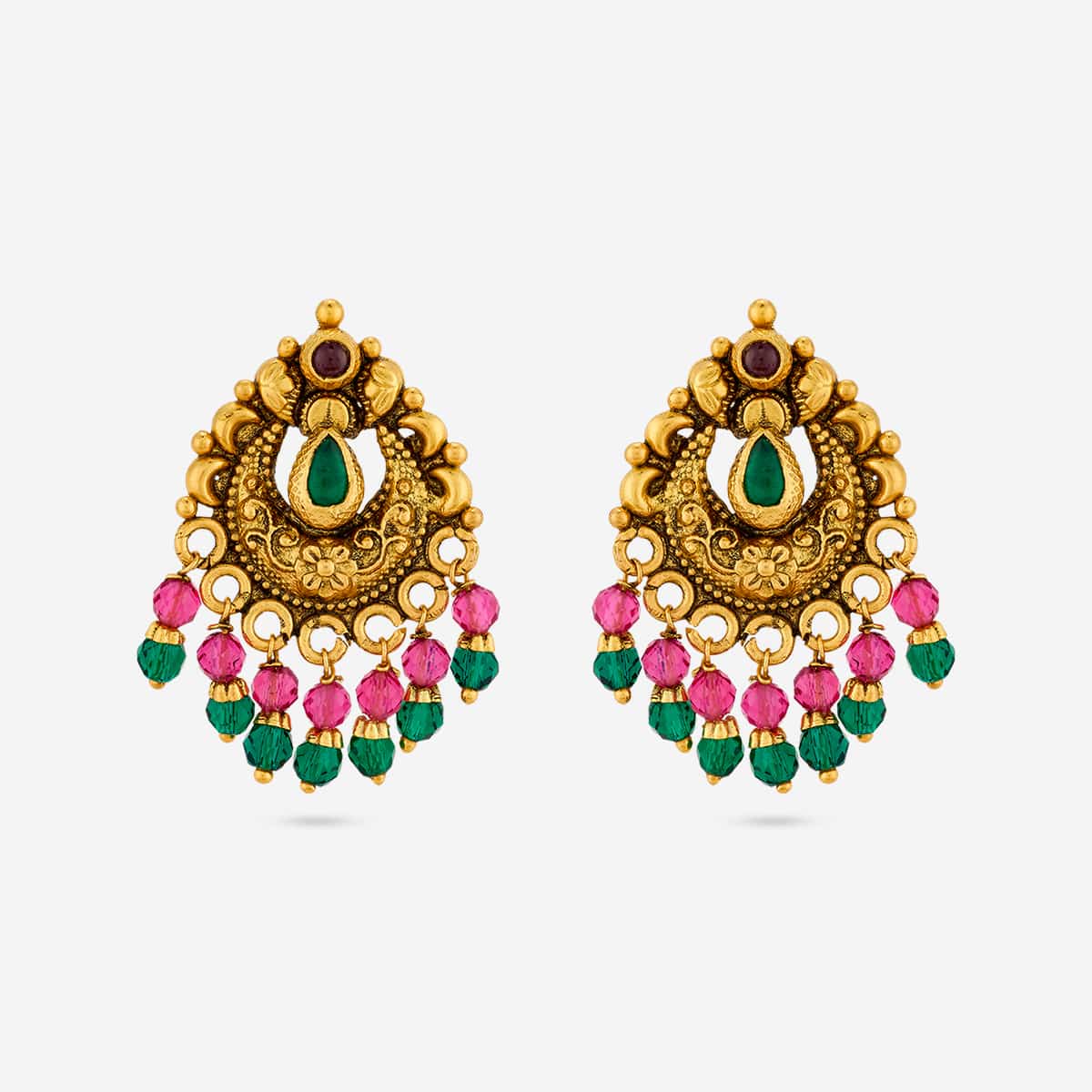 Temple Earring Silver Temple Earring 197044