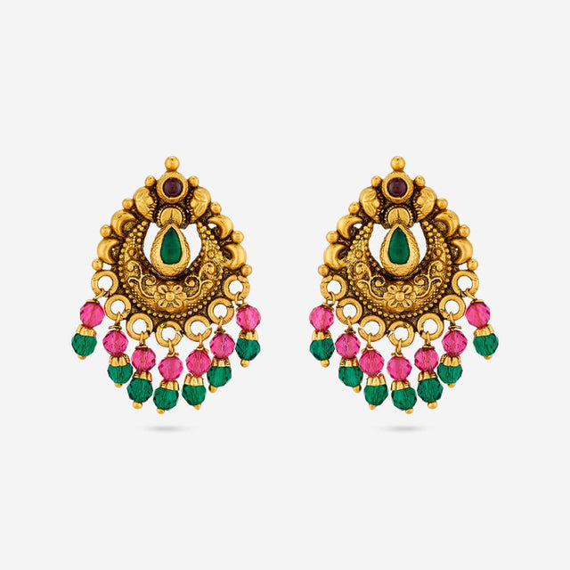 Temple Earring Silver Temple Earring 197044