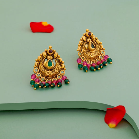 Temple Earring Silver Temple Earring 197044