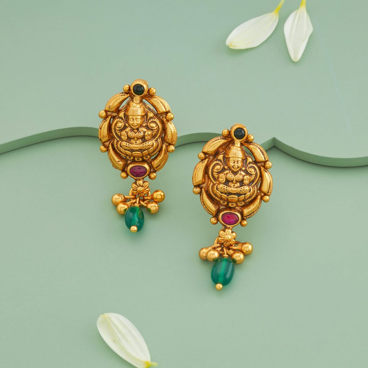 Temple Earring Silver Temple Earring 197090