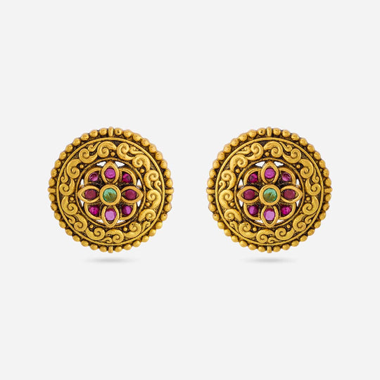 Temple Earring Silver Temple Earring 198570
