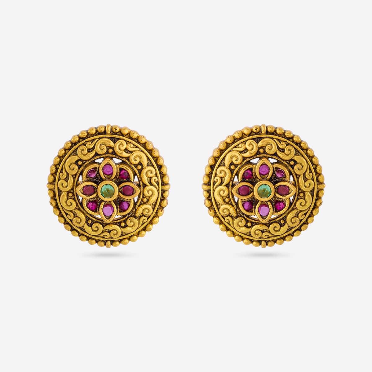 Temple Earring Silver Temple Earring 198570