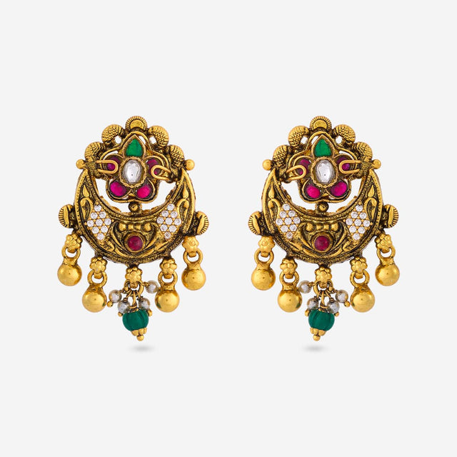 Temple Earring Silver Temple Earring 198572