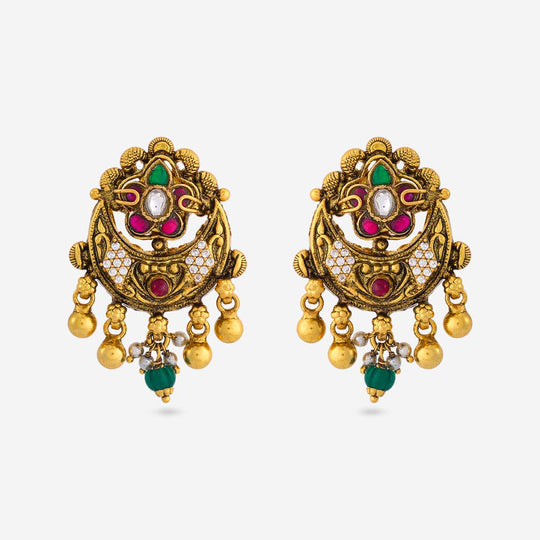 Temple Earring Silver Temple Earring 198572