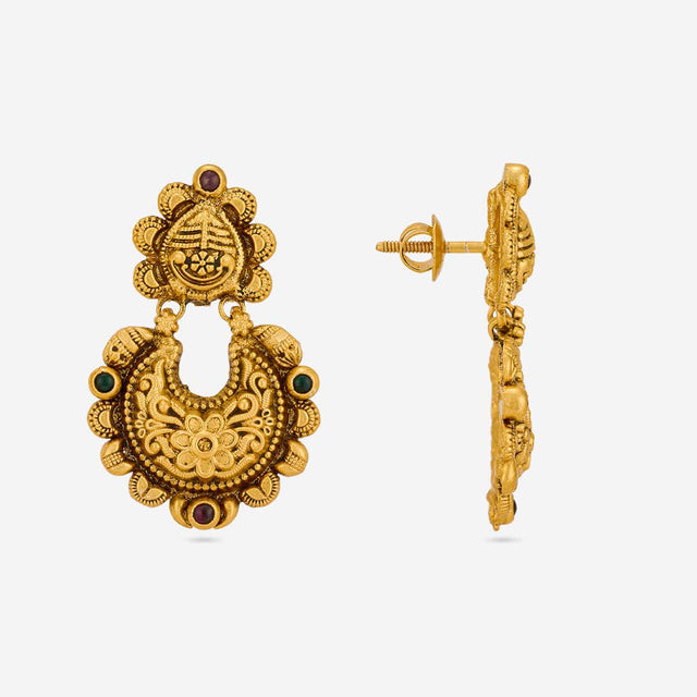 Temple Earring Silver Temple Earring 198601