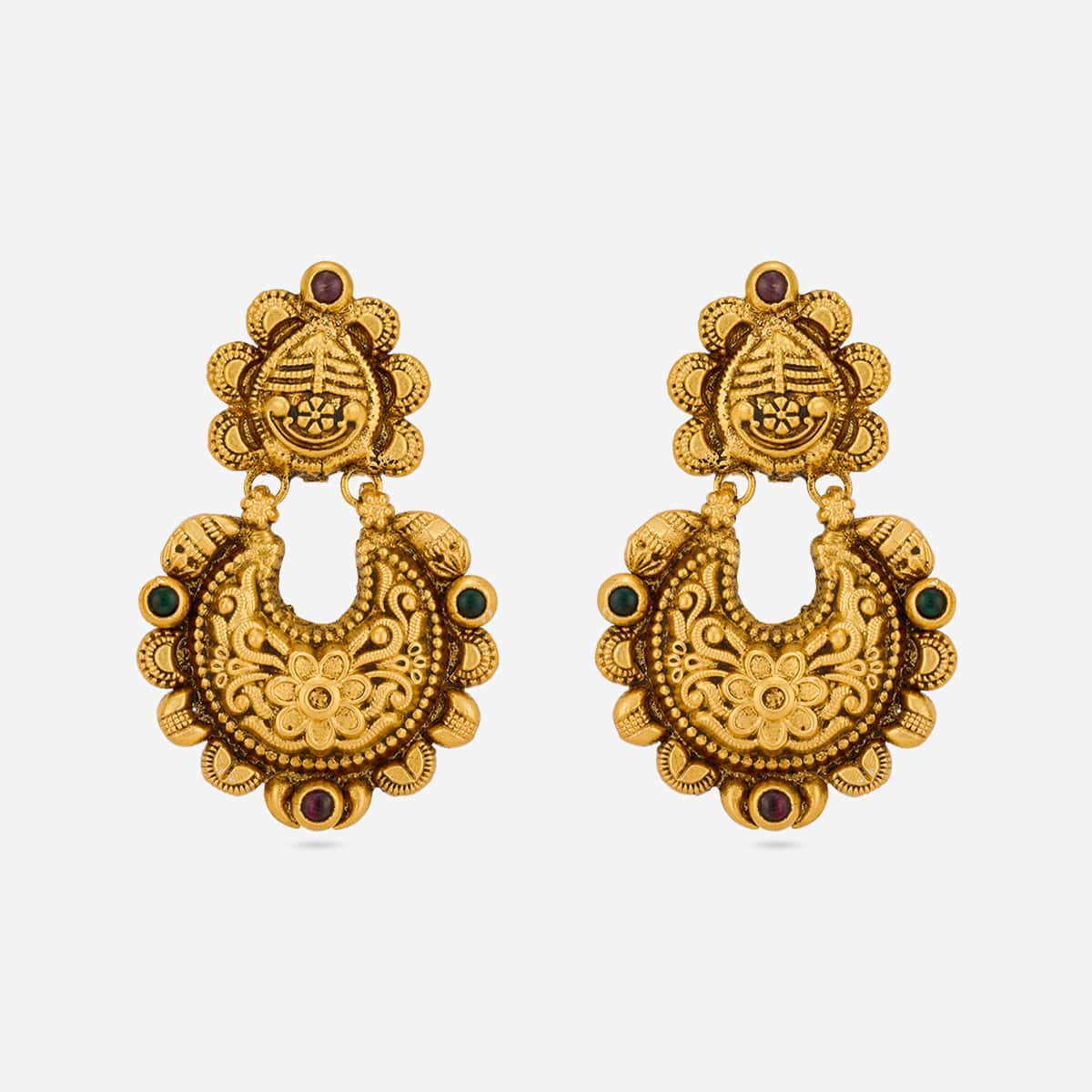 Temple Earring Silver Temple Earring 198601
