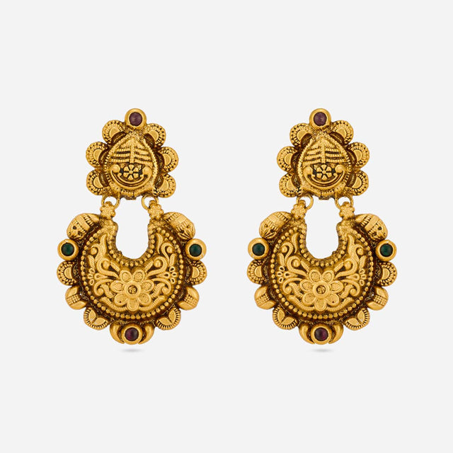 Temple Earring Silver Temple Earring 198601